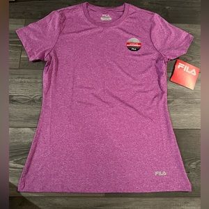 NWT FILA Moisture Wicking Short Sleeve Shirt Women’s Small